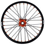 2012-2020 KTM SX85 Wheel Set Orange/Black - Black Spokes