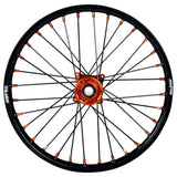 2012-2020 KTM SX85 Wheel Set Orange/Black - Black Spokes