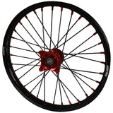 2021-2023 GasGas MC85 Wheel Set Red/Black - Black Spokes