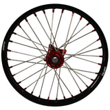 2021-2023 GasGas MC85 Wheel Set Red/Black - Silver Spokes