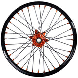 Stark Varg - Nacstar Works Wheel Set Orange/Black - Black Spokes