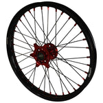 Stark Varg - Nacstar Works Wheel Set Red/Black - Black Spokes