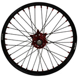 Stark Varg - Nacstar Works Wheel Set Red/Black - Black Spokes