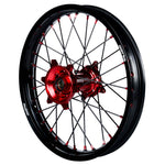 2004-2013 CRF250R / 2004-2012 CRF450R Wheel Set Red/Black - Black Spokes