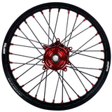 2004-2013 CRF250R / 2004-2012 CRF450R Wheel Set Red/Black - Black Spokes