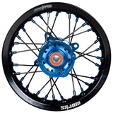2017-2023 Husqvarna TC50 / EE5 Wheel Set Blue/Black - Black Spokes