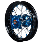 2017-2023 Husqvarna TC50 / EE5 Wheel Set Blue/Black - Silver Spokes