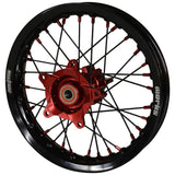 2021-2024 GasGas MC65 Wheel Set Red/Black - Black Spokes