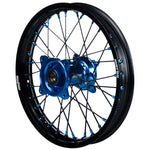 2014-2020 Husqvarna TC85 Wheel Set Blue/Black - Black Spokes