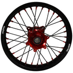 2021-2023 GasGas MC85 Wheel Set Red/Black - Black Spokes