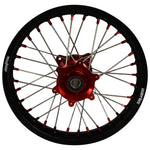 2021-2023 GasGas MC85 Wheel Set Red/Black - Silver Spokes