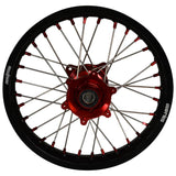 2021-2023 GasGas MC85 Wheel Set Red/Black - Silver Spokes