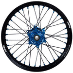 2014-2023 Husqvarna TC125-450 Wheel Set Blue/Black - Black Spokes