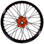 Stark Varg - Nacstar Works Wheel Set Orange/Black - Black Spokes