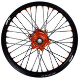 Stark Varg - Nacstar Works Wheel Set Orange/Black - Black Spokes