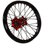 Stark Varg - Nacstar Works Wheel Set Red/Black - Black Spokes