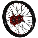 Stark Varg - Nacstar Works Wheel Set Red/Black - Black Spokes