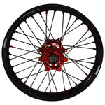 Stark Varg - Nacstar Works Wheel Set Red/Black - Black Spokes