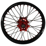Stark Varg - Nacstar Works Wheel Set Red/Black - Black Spokes