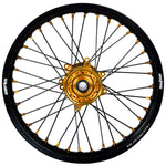 2007-2024 Suzuki RMZ250 / 2005-2024 RMZ450 Wheel Set Gold/Black - Black Spokes