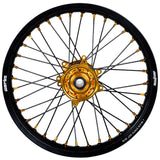 2007-2024 Suzuki RMZ250 / 2005-2024 RMZ450 Wheel Set Gold/Black - Black Spokes