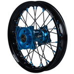 2018-2023 Yamaha YZ65 Wheel Set Blue/Black - Black Spokes