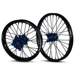 2021-2023 Husqvarna TC85 Wheel Set Blue/Black - Black Spokes