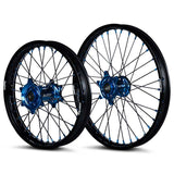 Stark Varg - Nacstar Works Wheel Set Blue/Black - Black Spokes