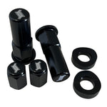 Nacstar Works Rim Lock Nut & Valve Stem Cap Kit